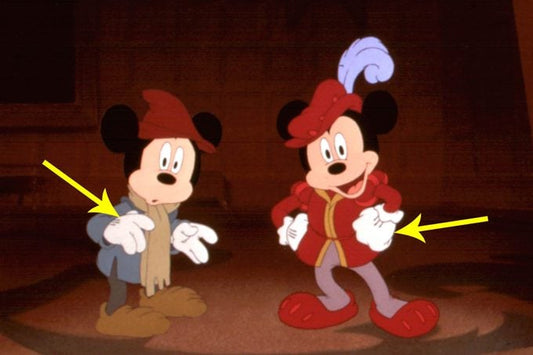 Why Disney Characters Wear Gloves?