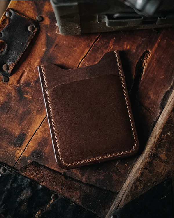 Minimalist Leather Card Holder