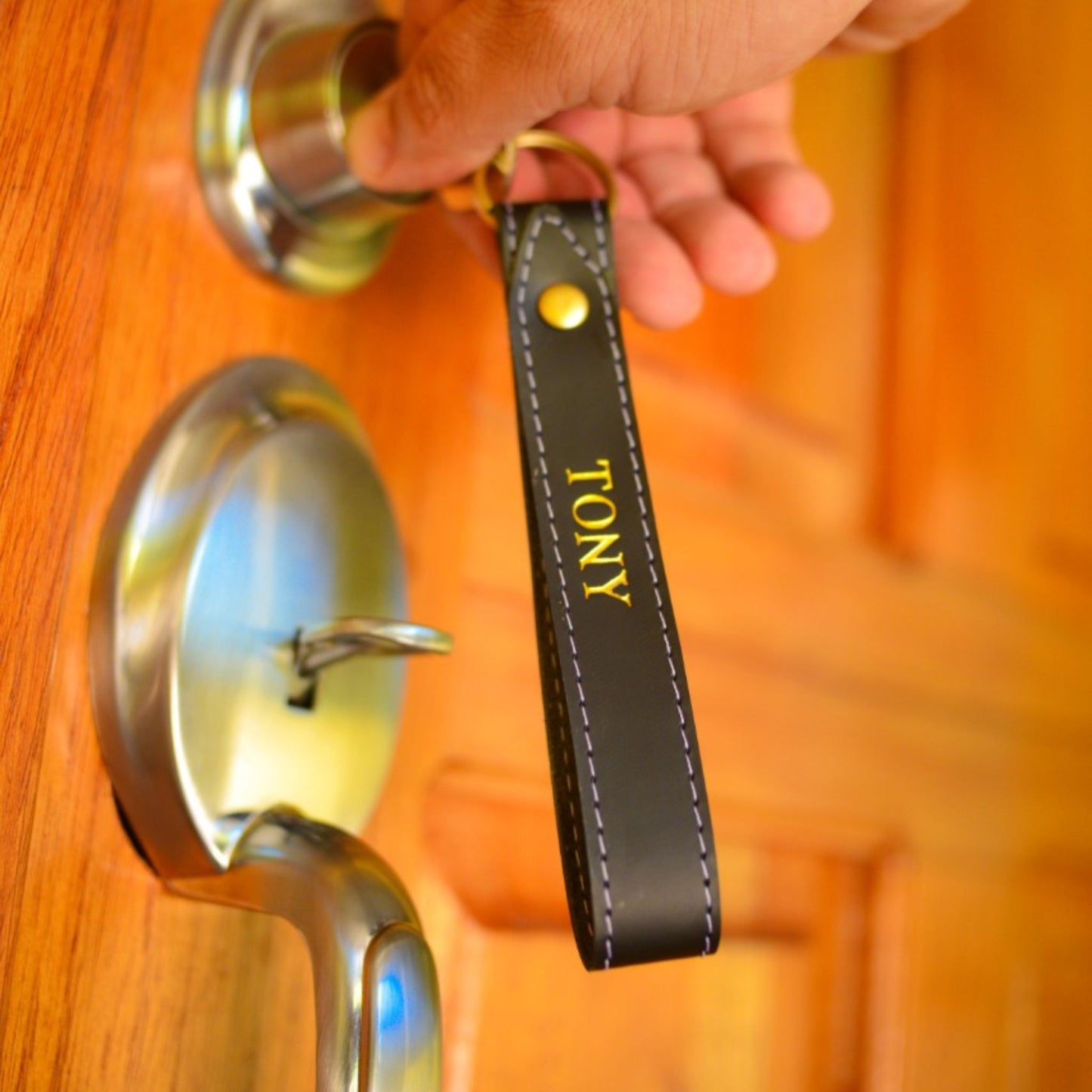 Long strap key chain