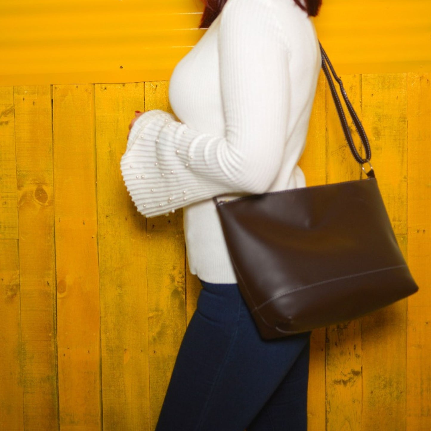 The Maddison Leather tote bag