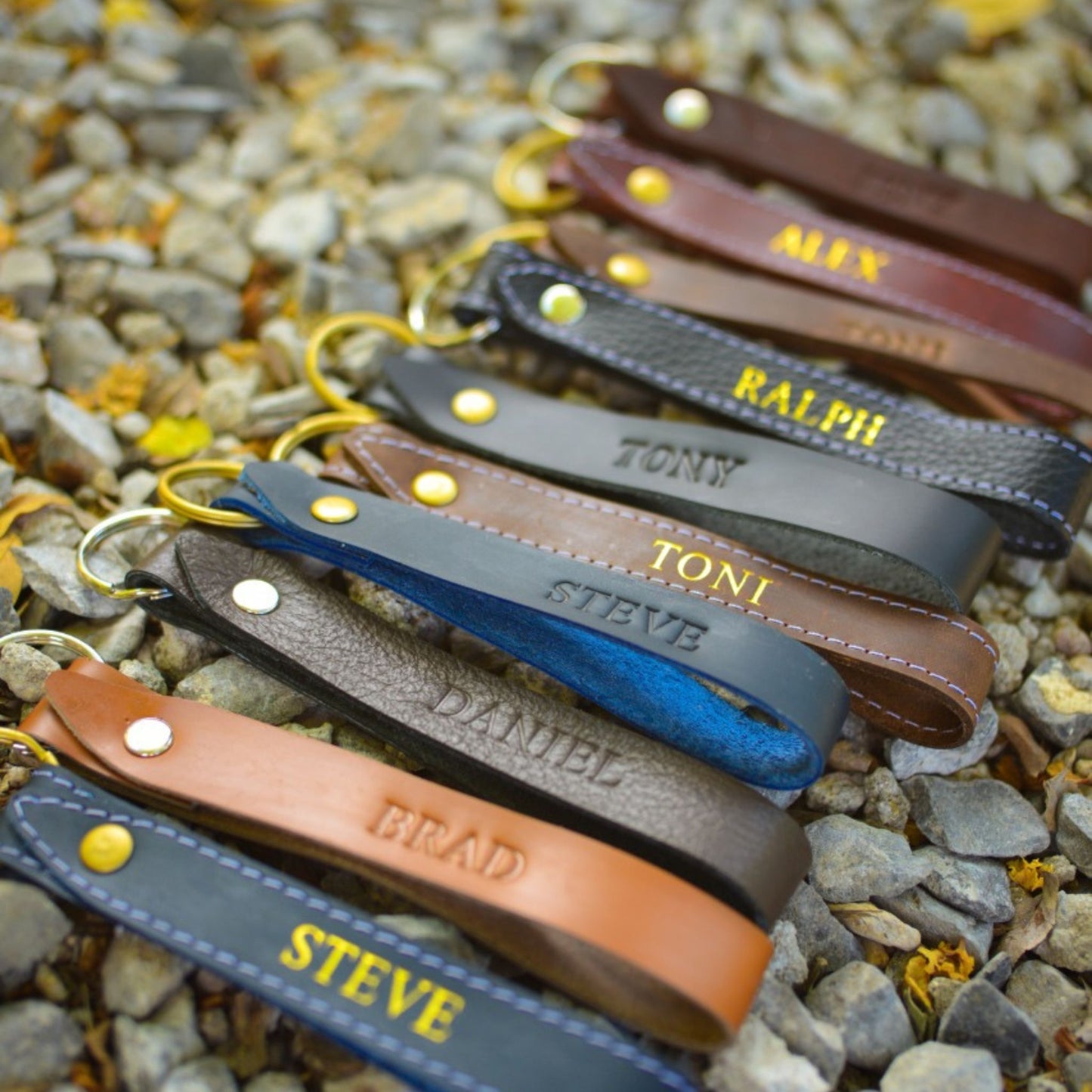 Long strap key chain